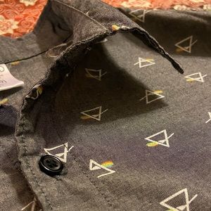 Pink Floyd Dark Side of the Moon Button Up